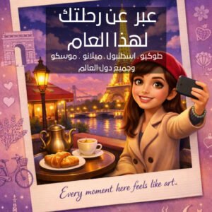 عبر عن رحلتك لهذا العام