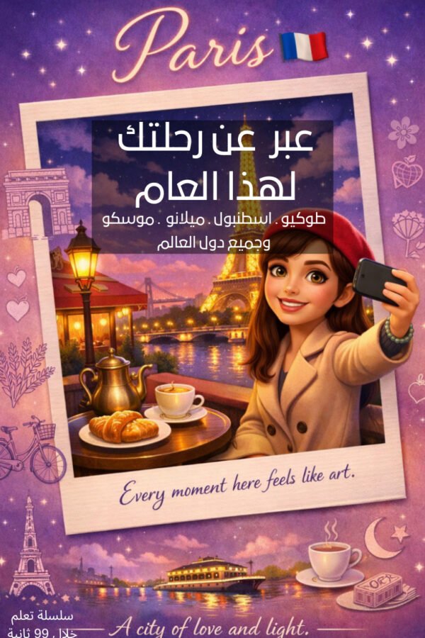 عبر عن رحلتك لهذا العام