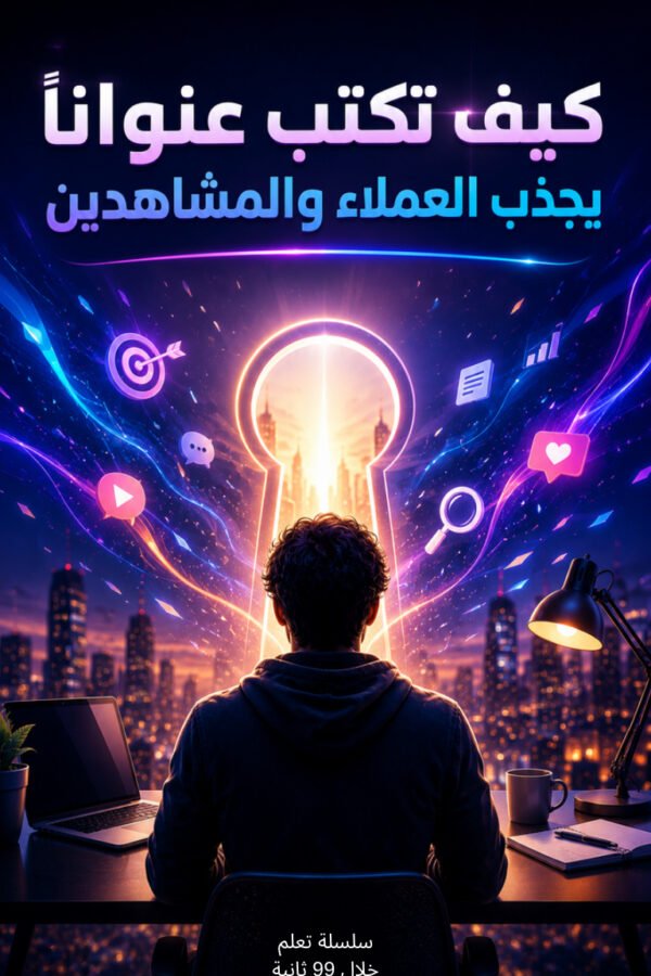 كيف تكتب عنواناً يجذب العملاء والمشاهدين