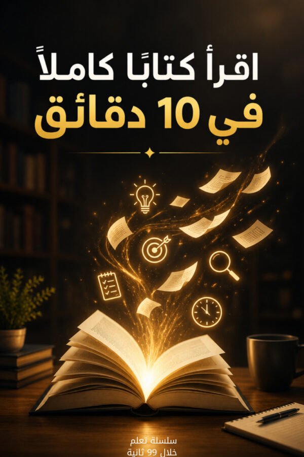 اقرأ كتاباً كاملاً في 10 دقائق