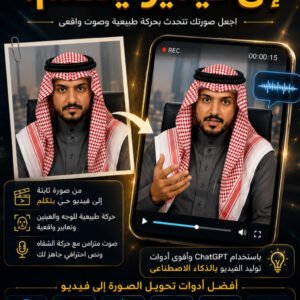 حول اي صورة الى فيديو يتكلم